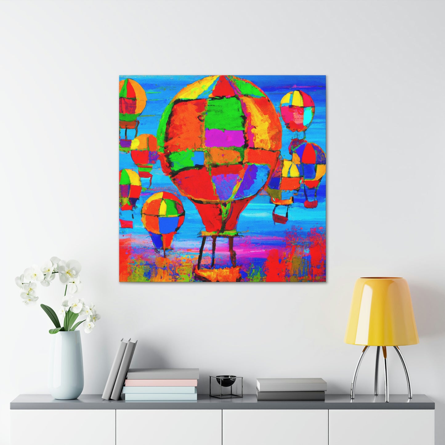 "Balloons in Dreamscapes" - Canvas