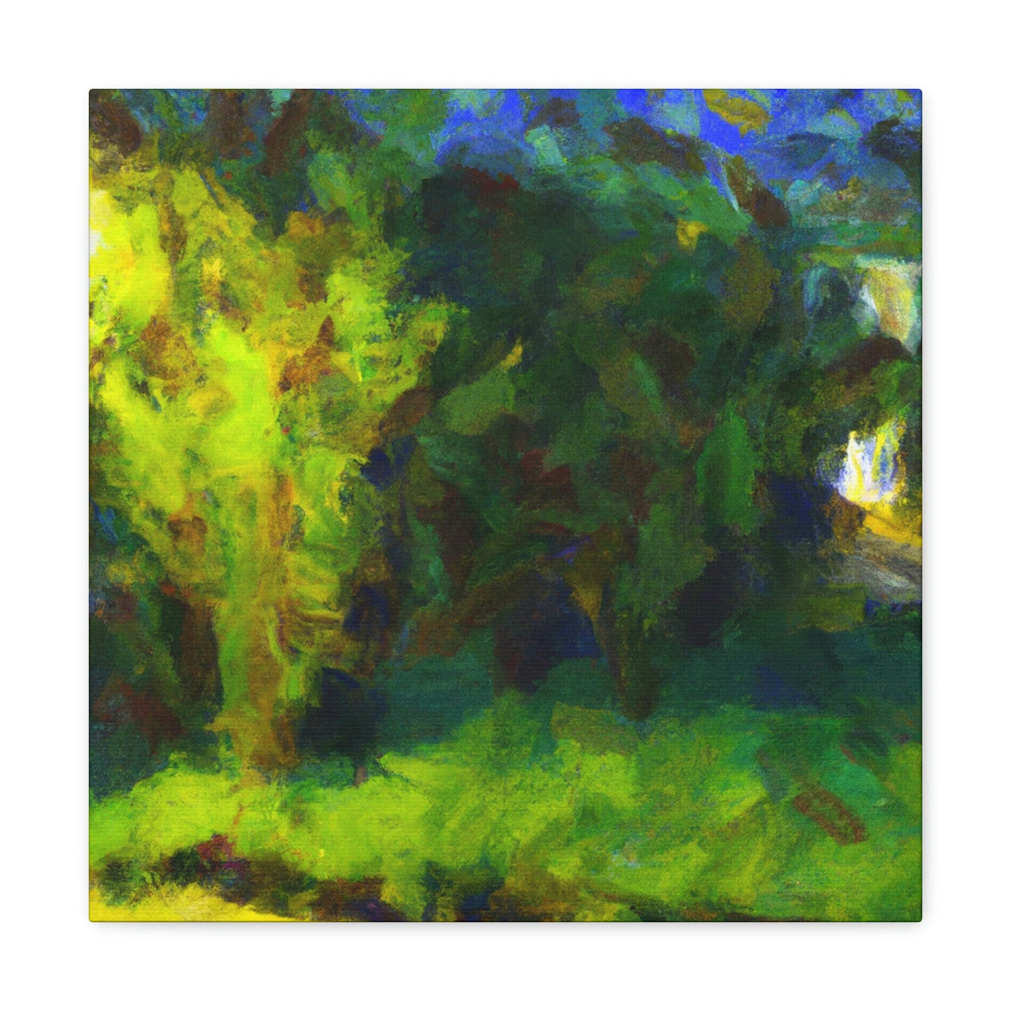 "Sunshine Through Verdure" - Canvas