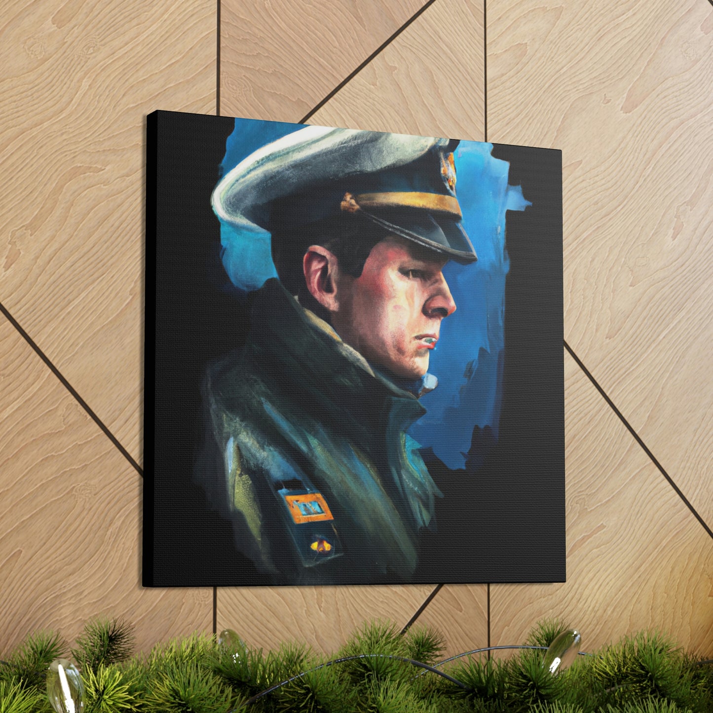 "Glorious Naval Aviator" - Canvas