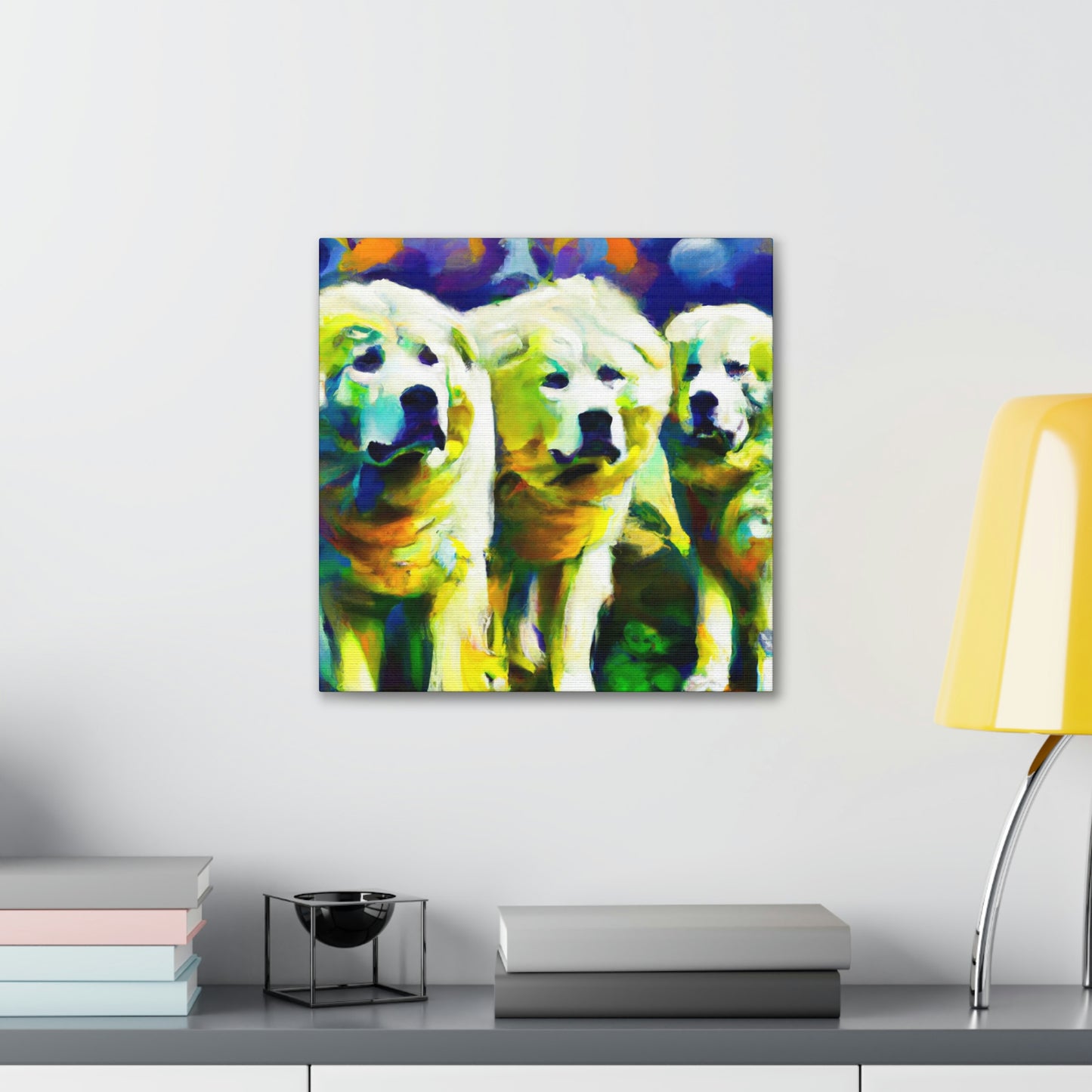 Great Pyrenees Mystery - Canvas