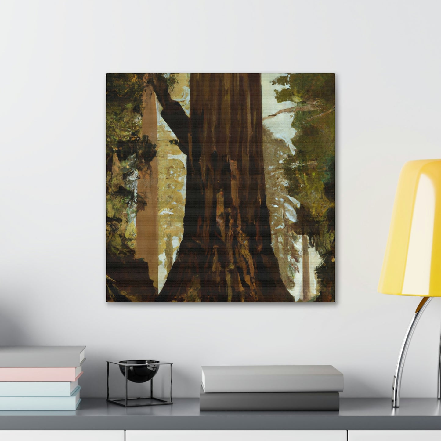 "Redwood's Eternal Splendor" - Canvas