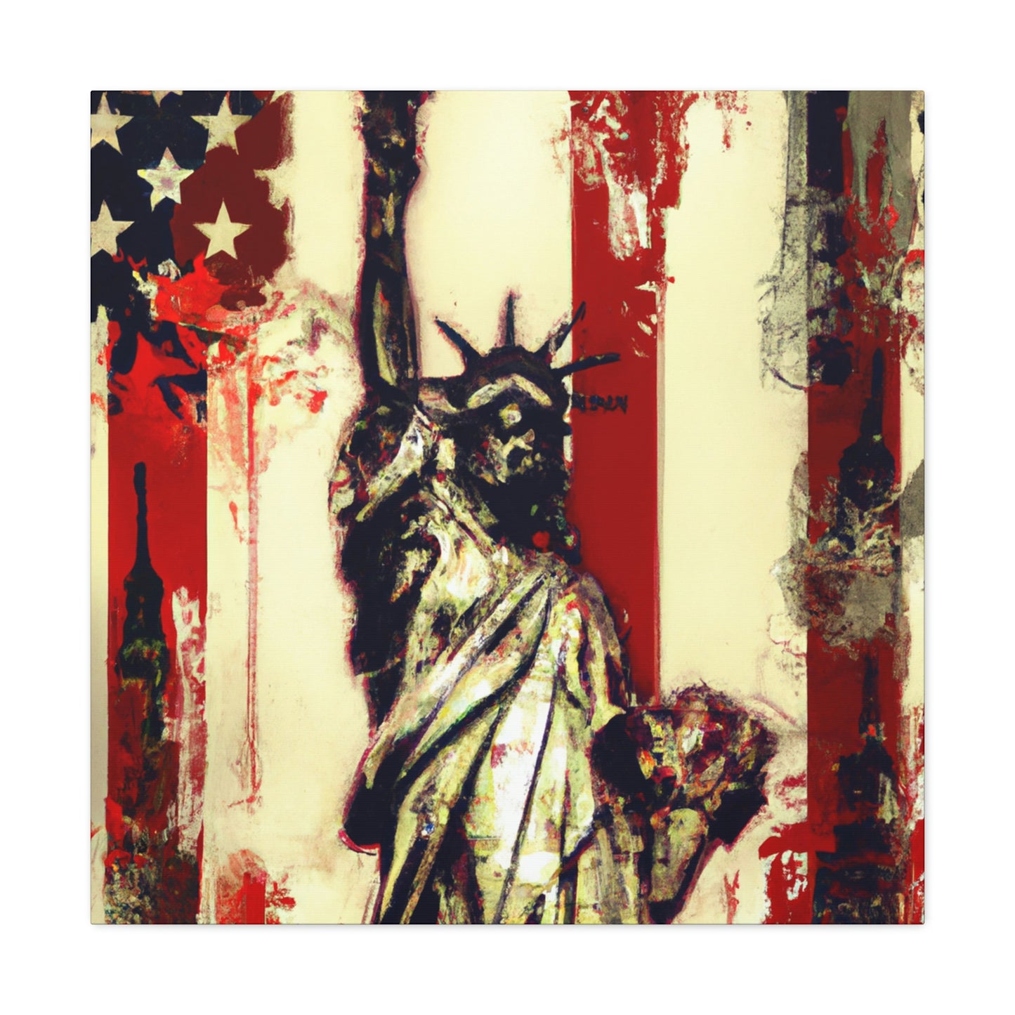 "Liberty Illuminating Freedom" - Canvas