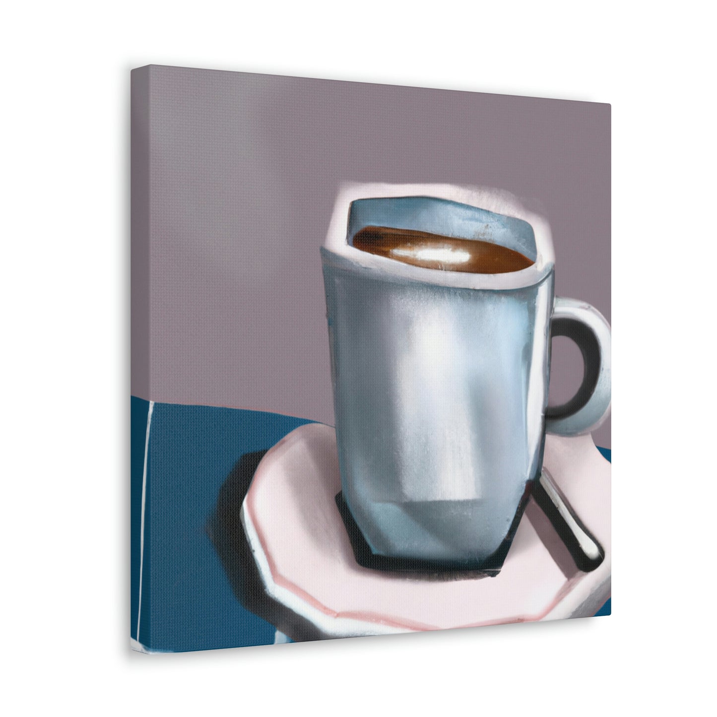 Cup of Joyful Coffee - Canvas