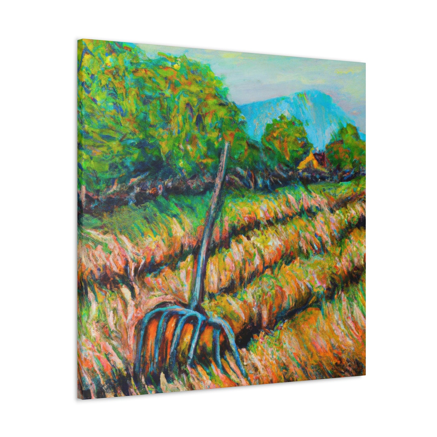 A Pitchfork Impression - Canvas