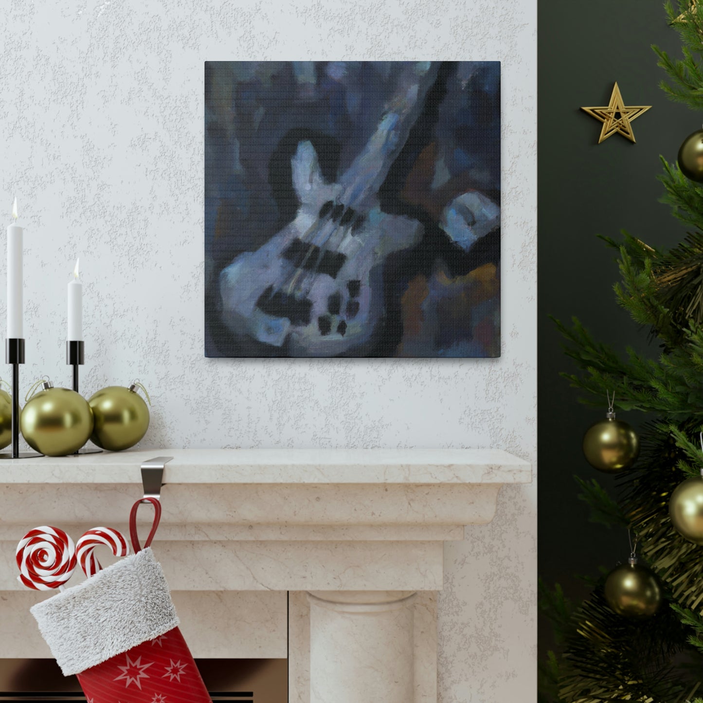 Rock Bass Resonance - Canvas