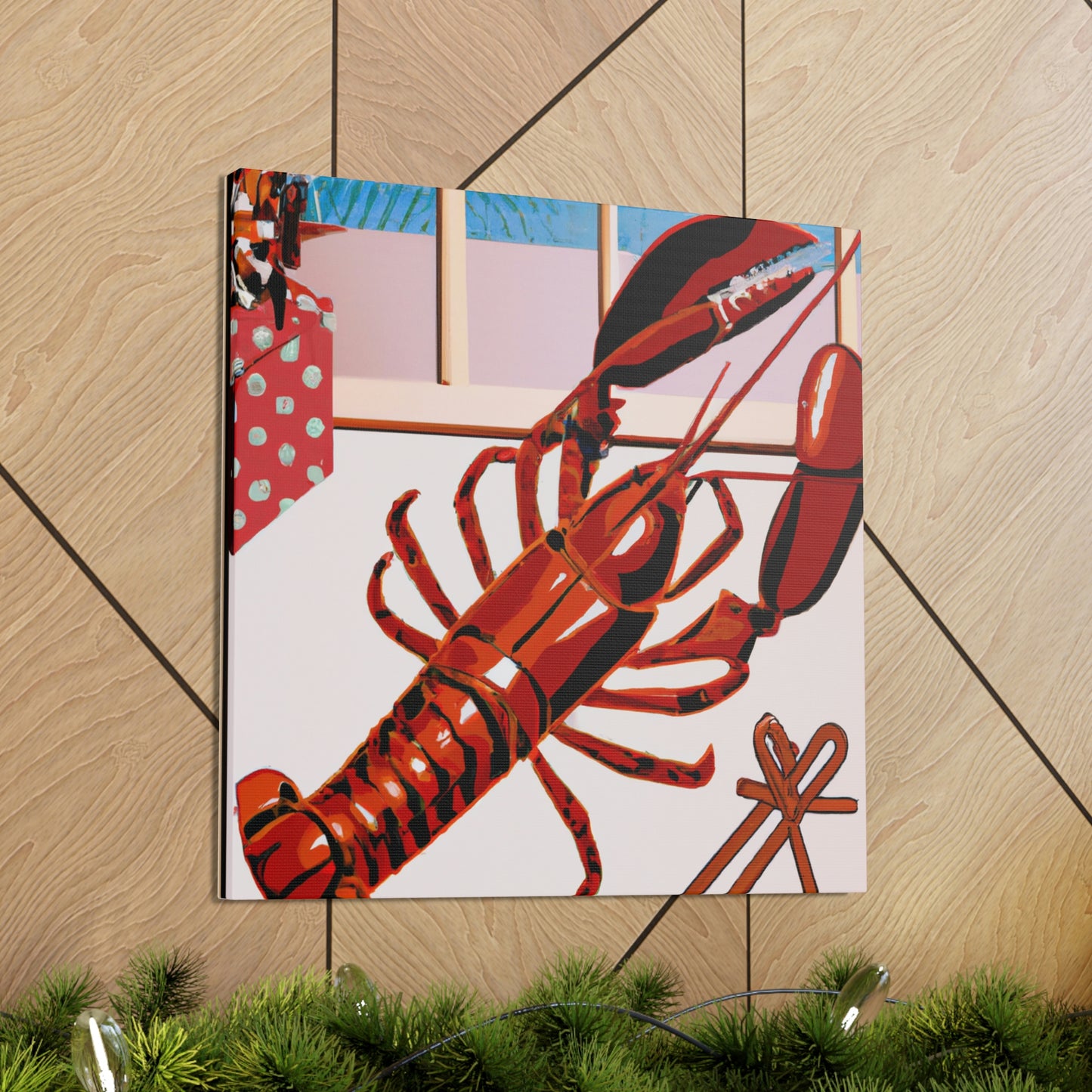 "Lobster's Glow Glamours" - Canvas