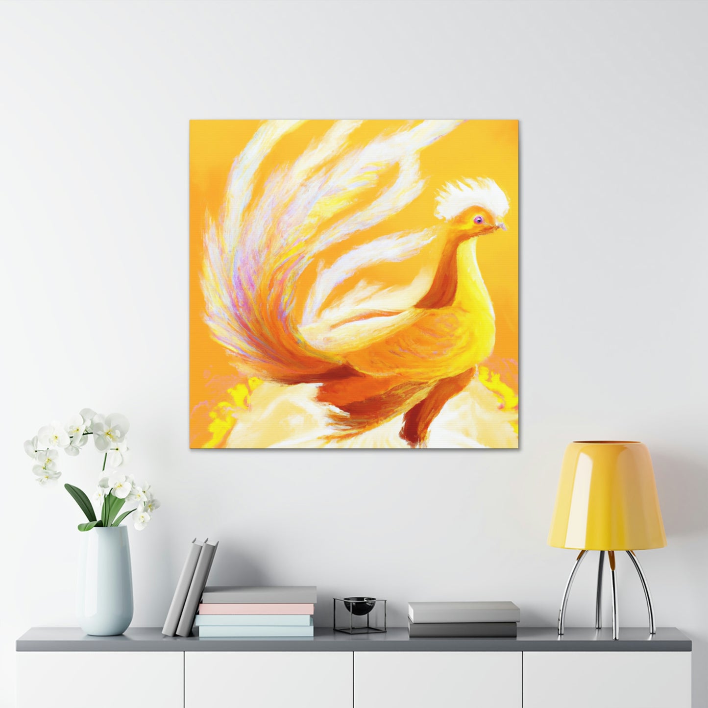 Golden Pheasant Splendor - Canvas