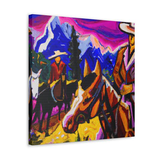 Wild Western Sunset - Canvas