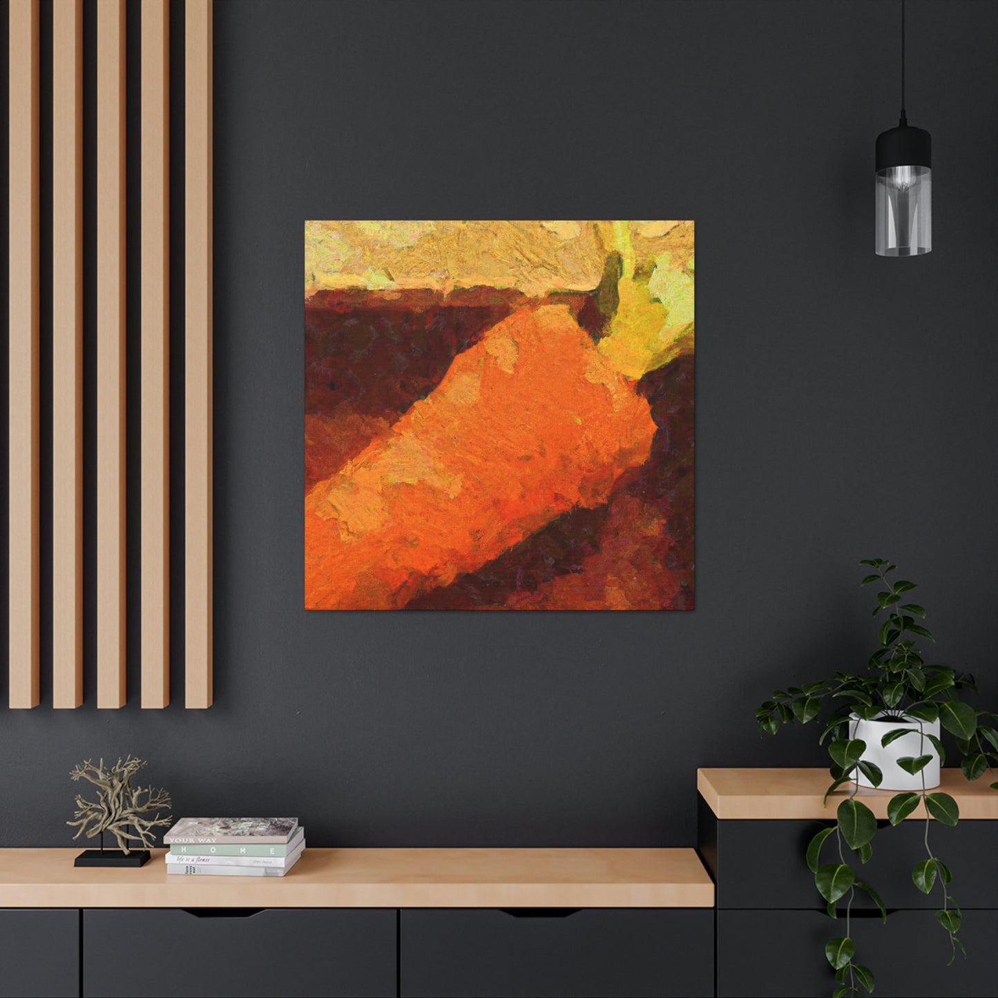 "Carrots amid Chaos" - Canvas