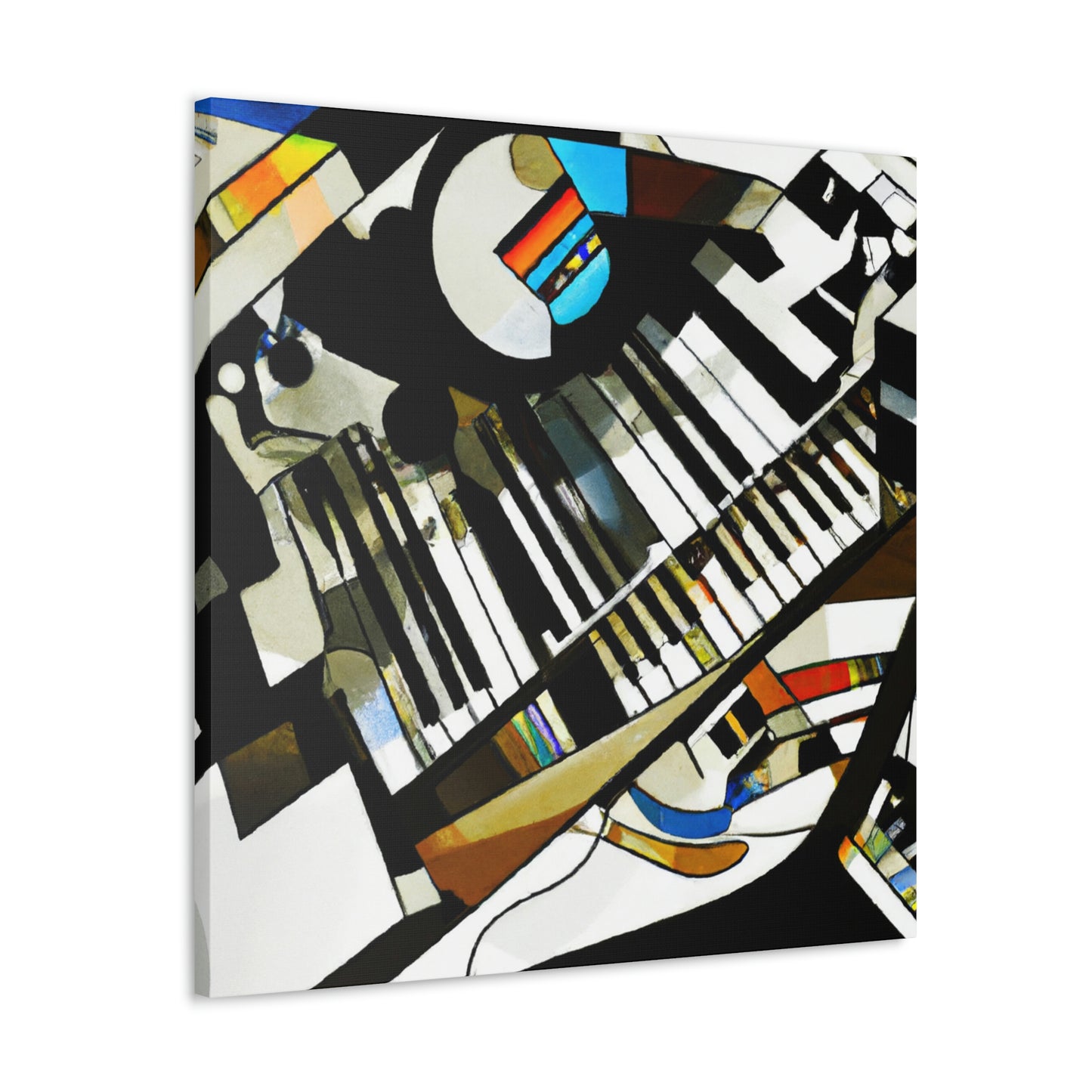 "Piano Sonata in Blue" - Canvas