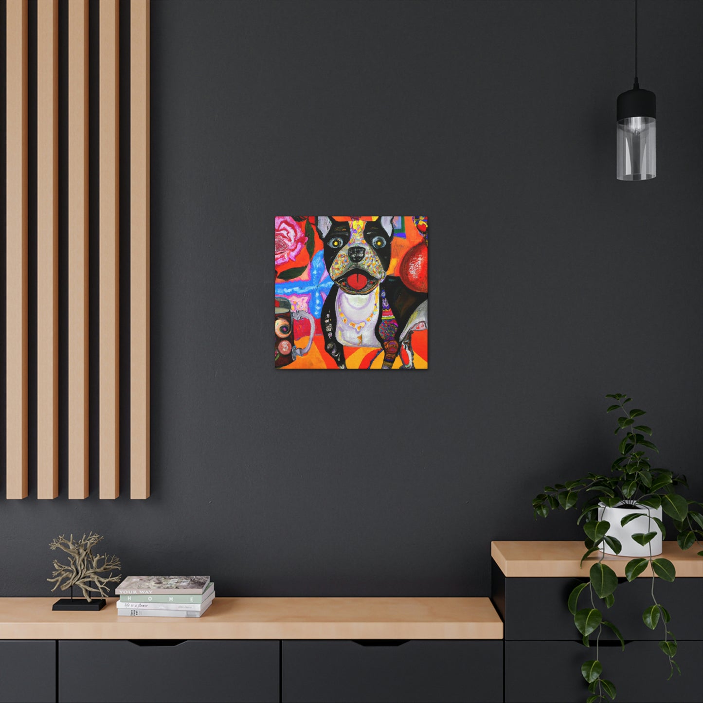 Mystic Bulldog Dreamscape - Canvas