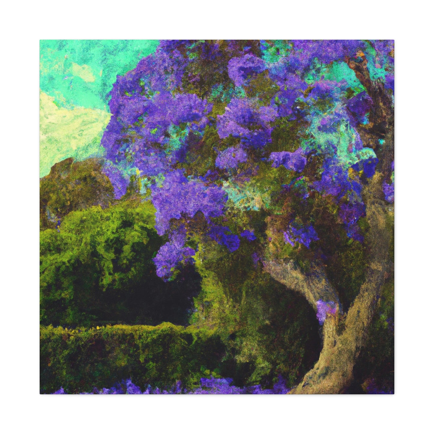 Jacaranda Dreams Surreal - Canvas