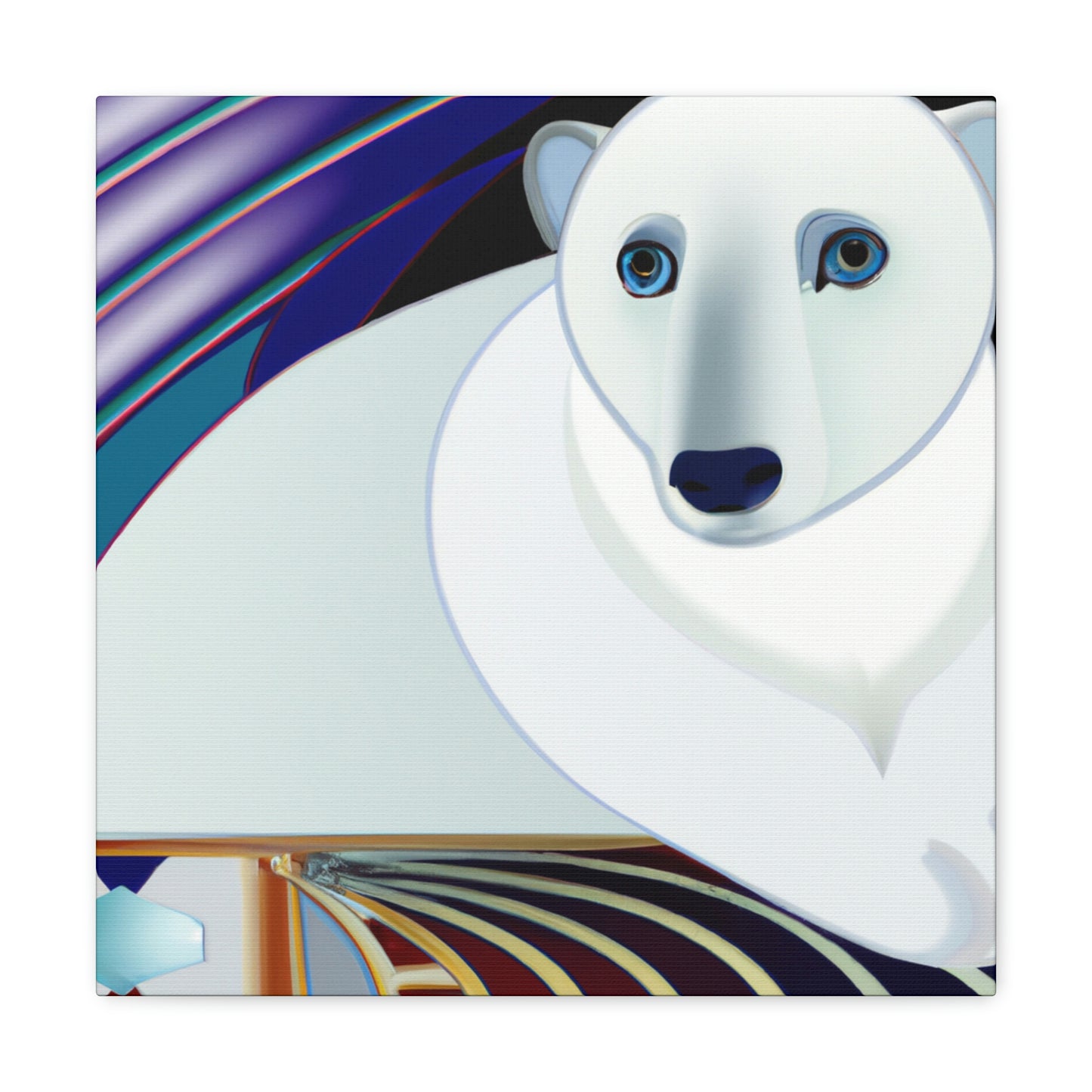 Ermine's Shining Splendor - Canvas