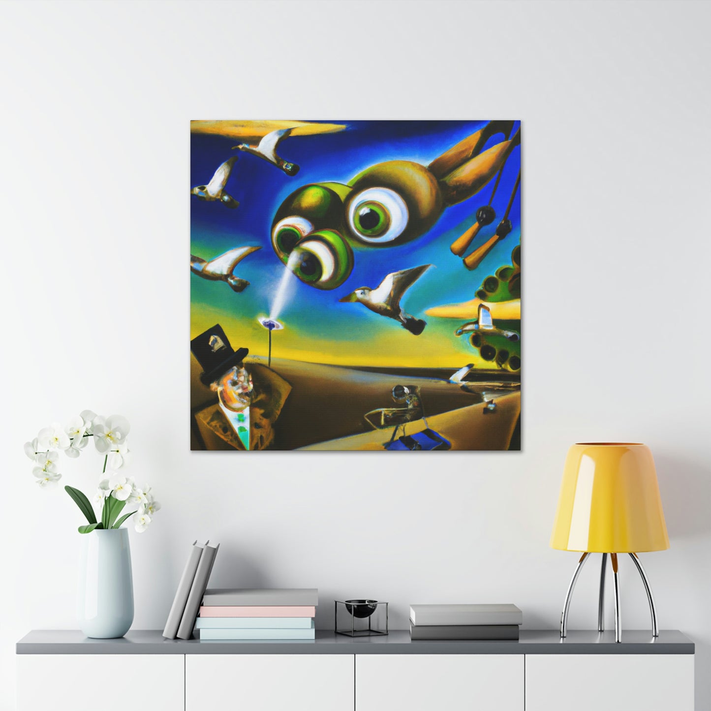 Sniper in Dreamscape - Canvas