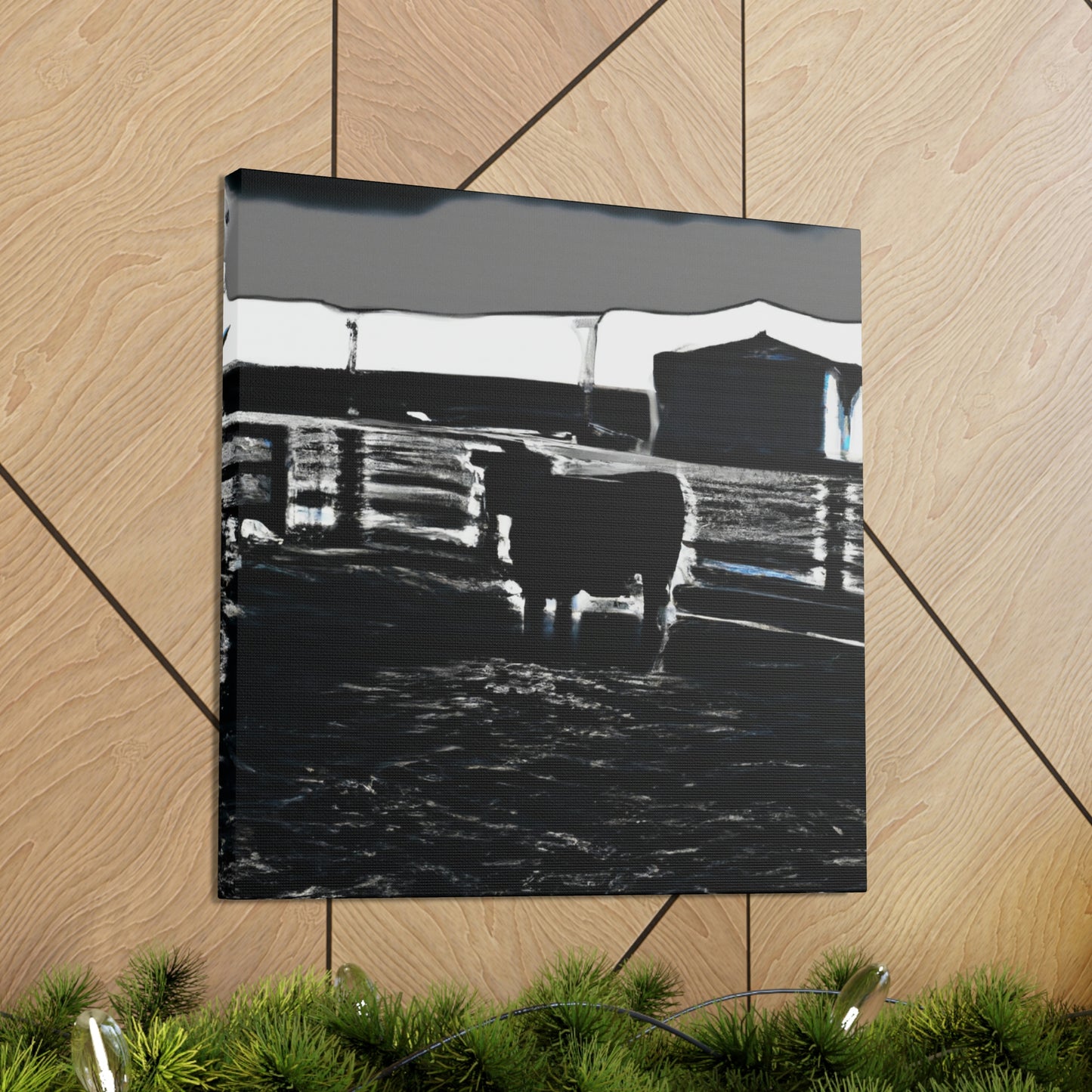 Black Angus Majesty - Canvas