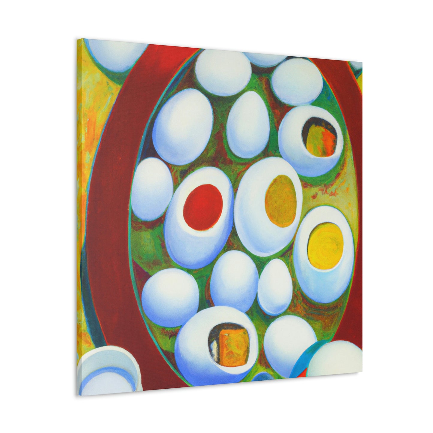 "Eggs of Abstract Emotion" - Canvas