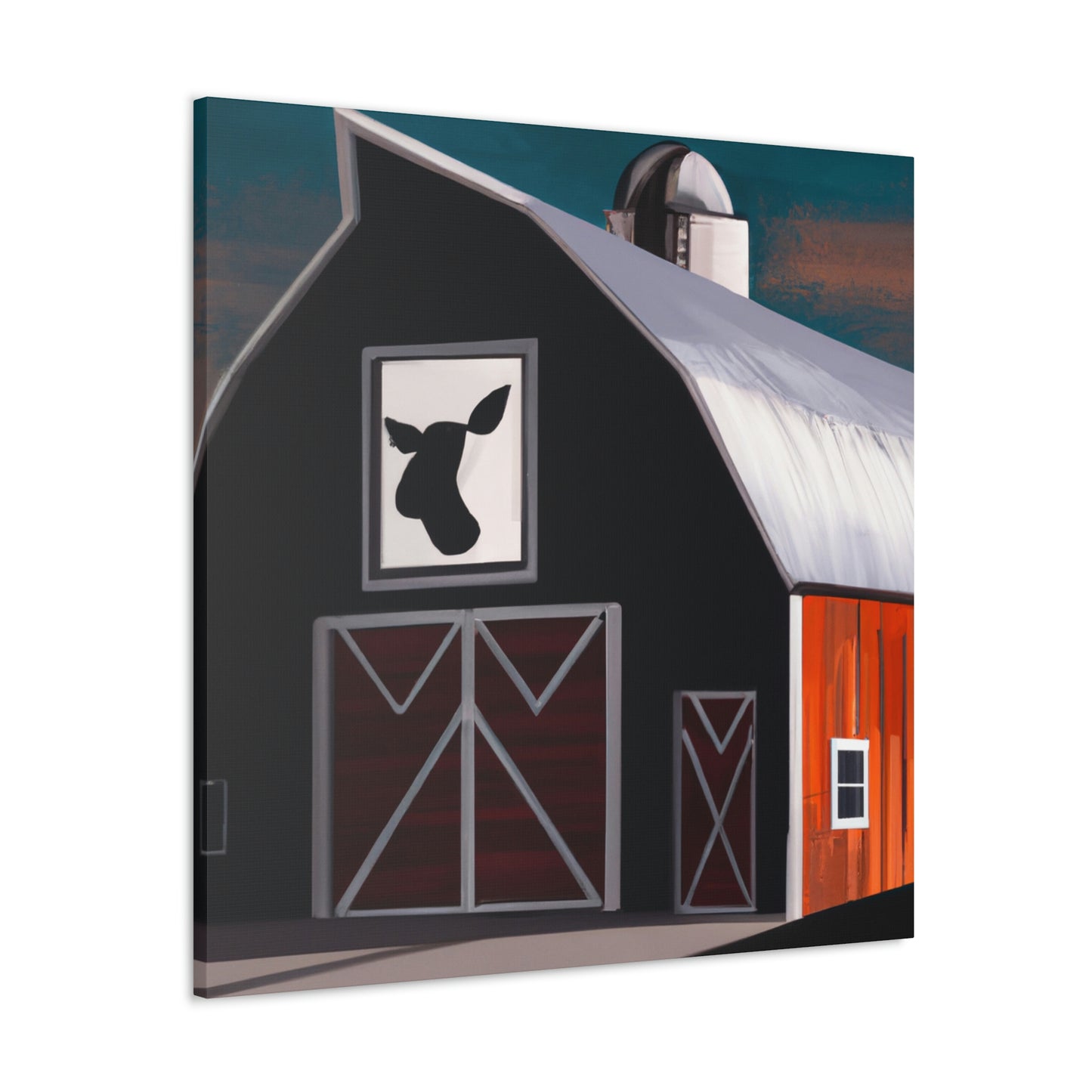 "Barn of Deco Dreams" - Canvas