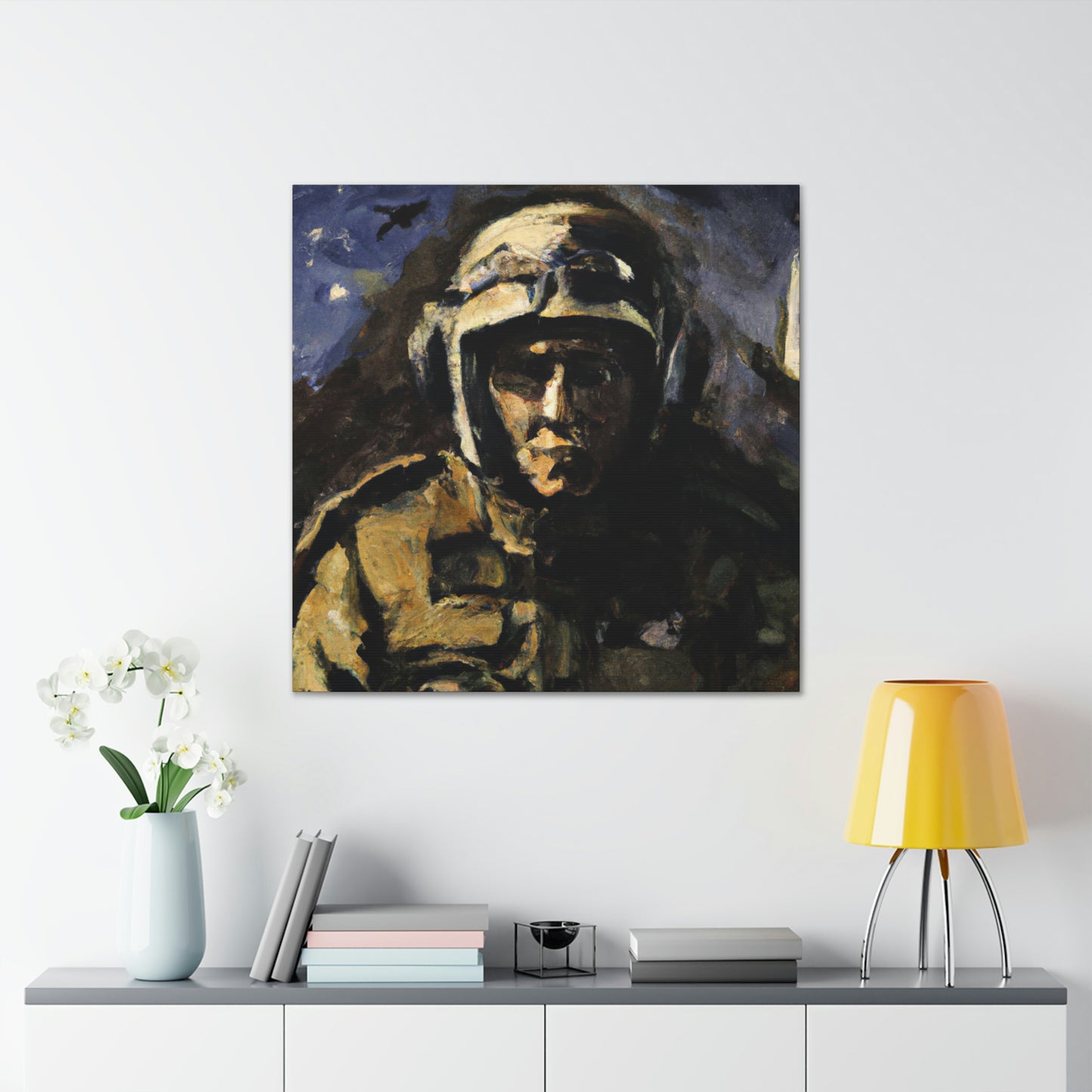 "Portrait of a Hero" - Canvas