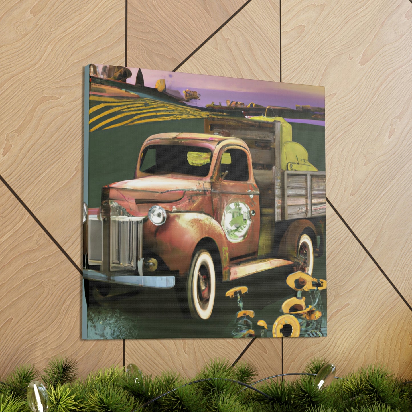 Trucking into Nostalgia - Canvas