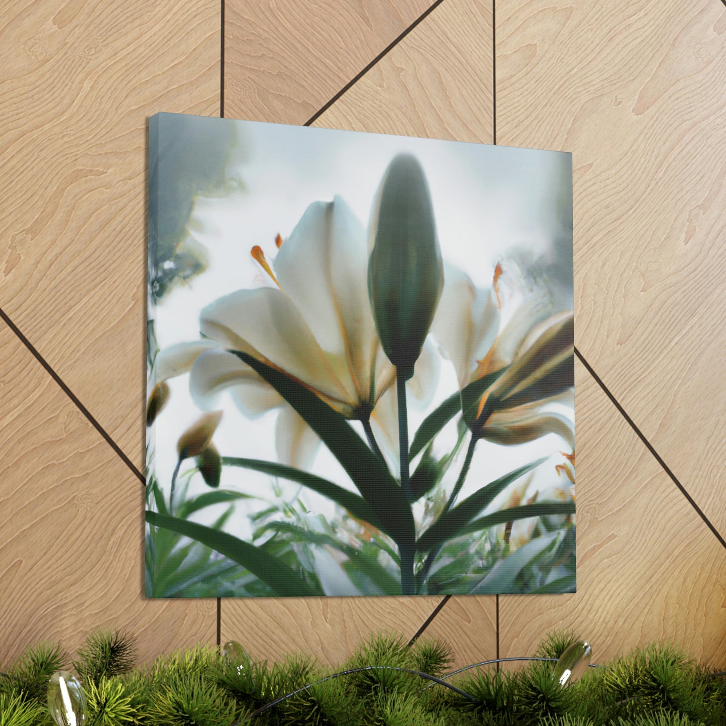 Lily in Bloom Forever - Canvas