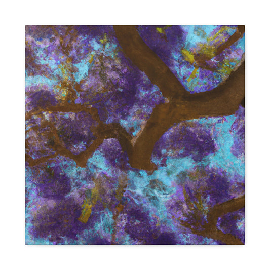 Jacaranda Dreamscape. - Canvas