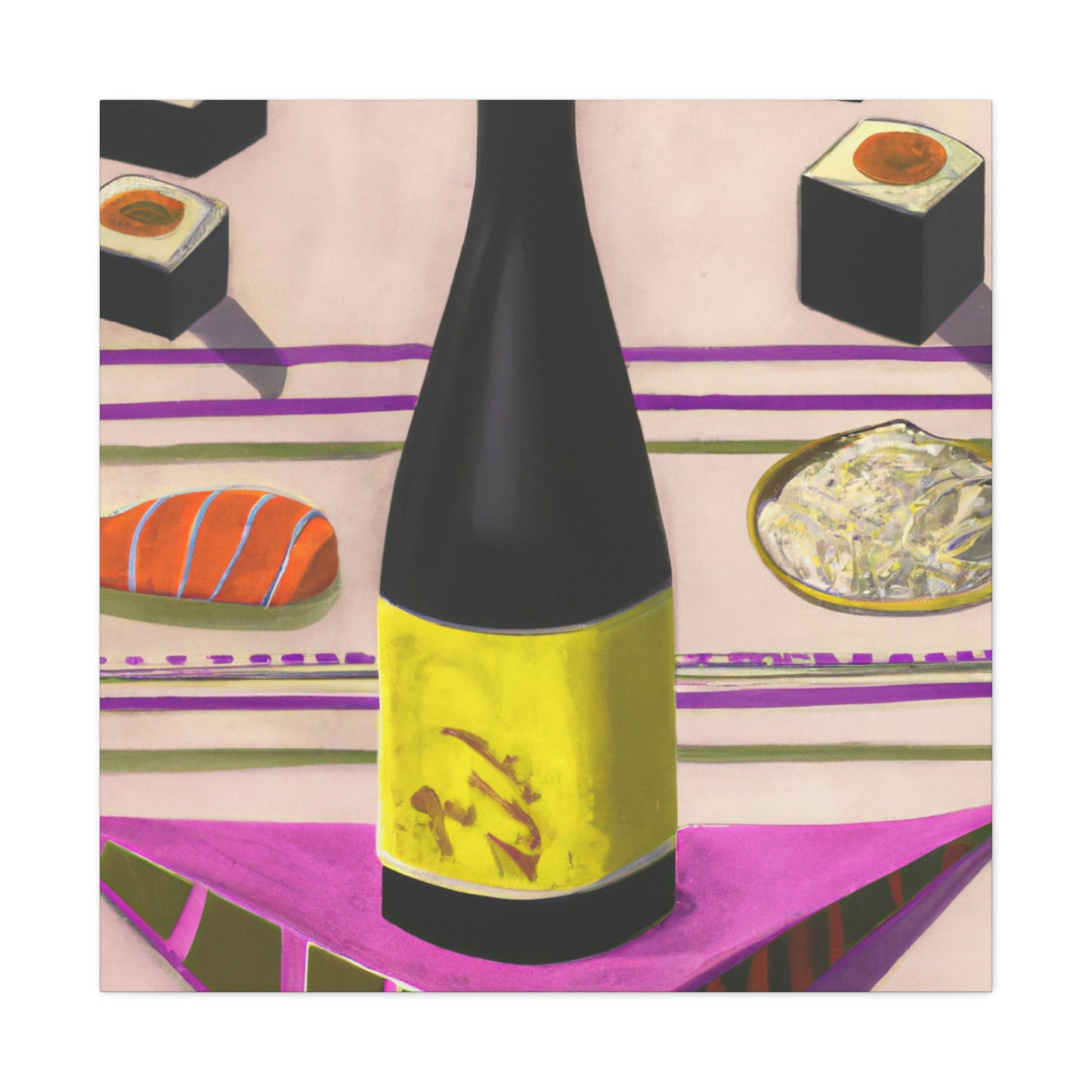 Sushi on the Canvas - Canvas