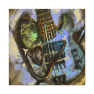 "Bass Guitar Symphony" - Canvas