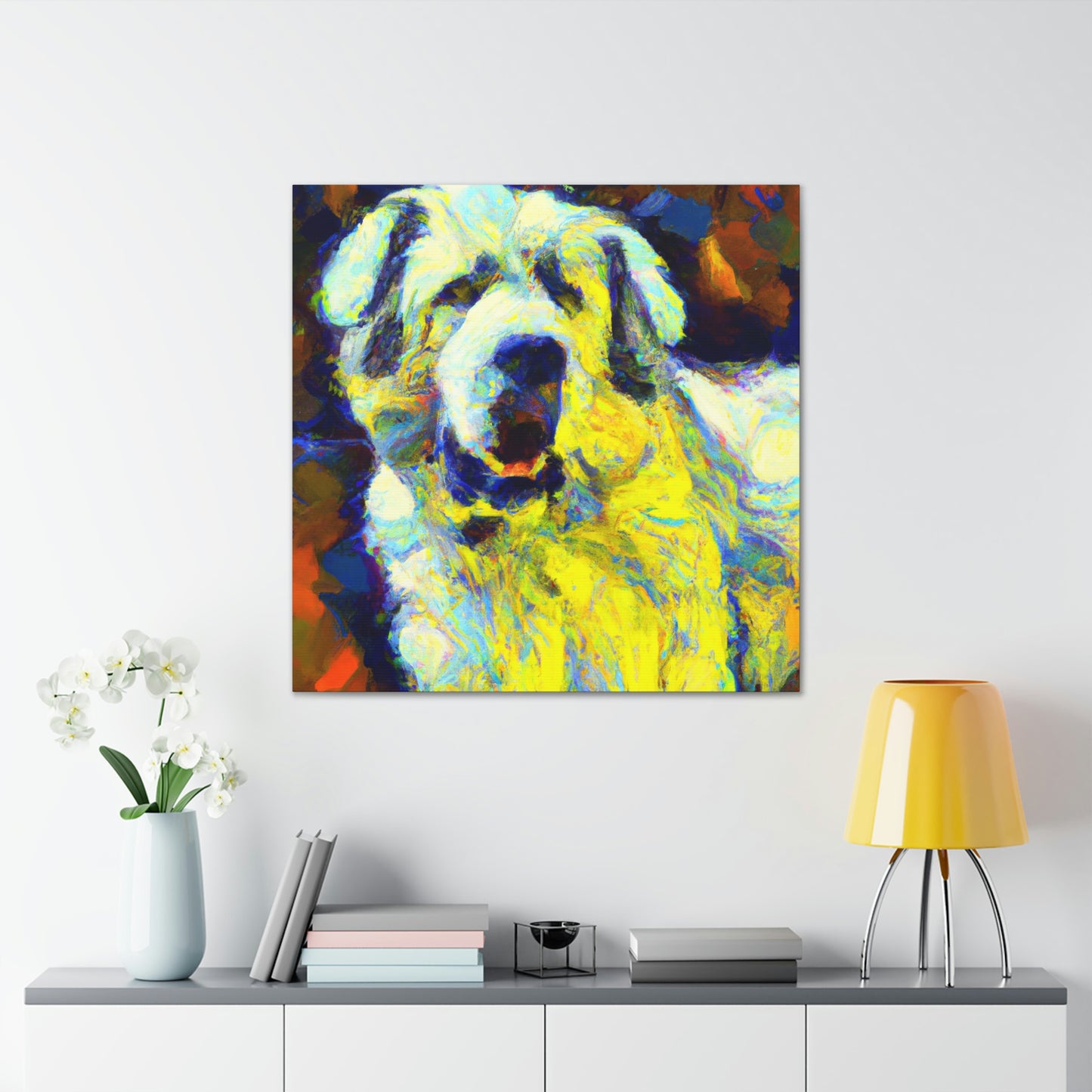 Majestic Pyrenees Escapade - Canvas