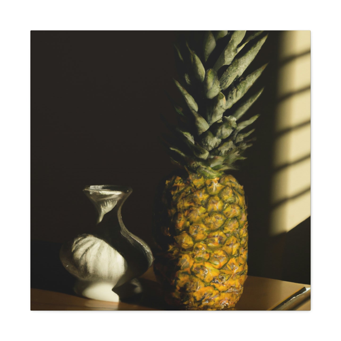 "Pineapple Paradise Deco" - Canvas