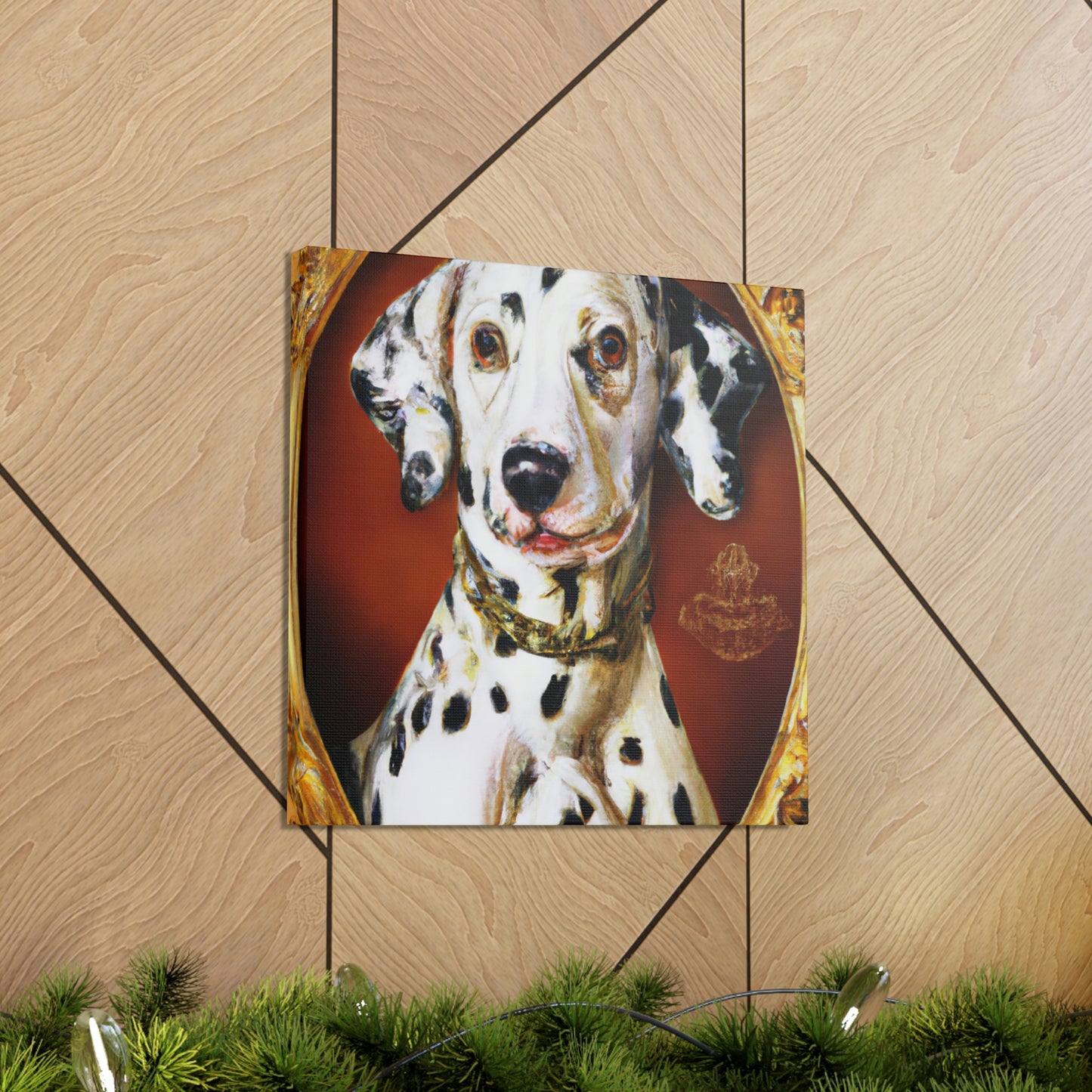 Dalmatian in Rococo - Canvas