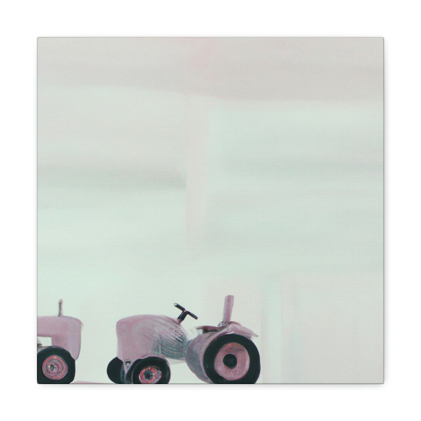 "Tractor Minimalism Dreaming" - Canvas