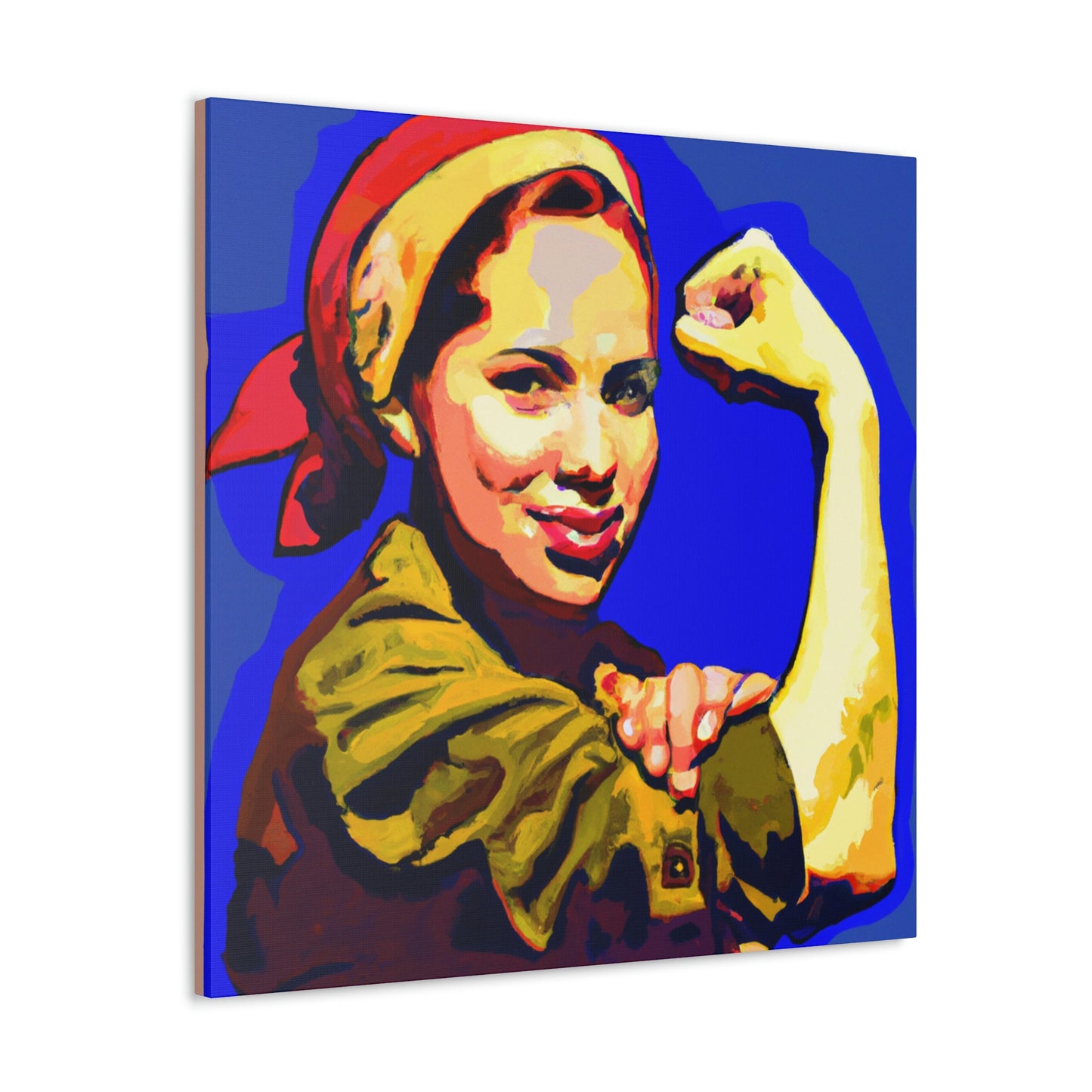 "Rosie the Revolutionary Woman" - Canvas