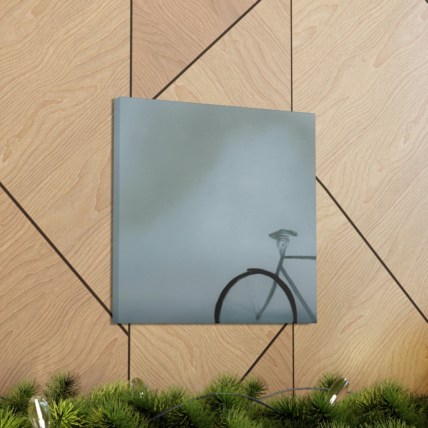 "Bicycle in Minimalism" - Canvas