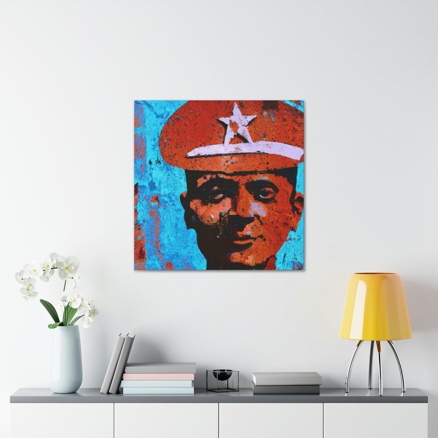 Soldier in Pop Art - Canvas