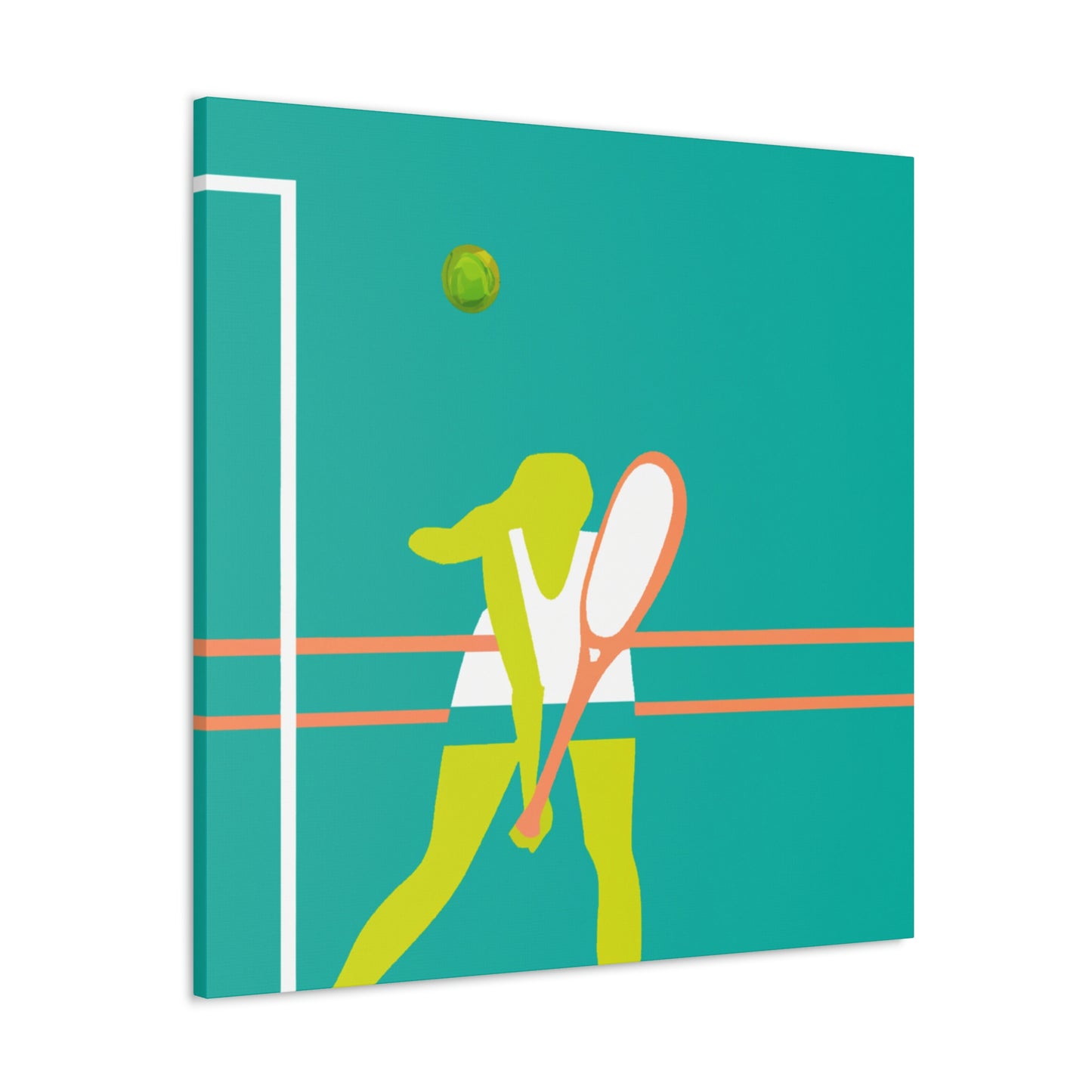 Tennis in Simplicity - Canvas