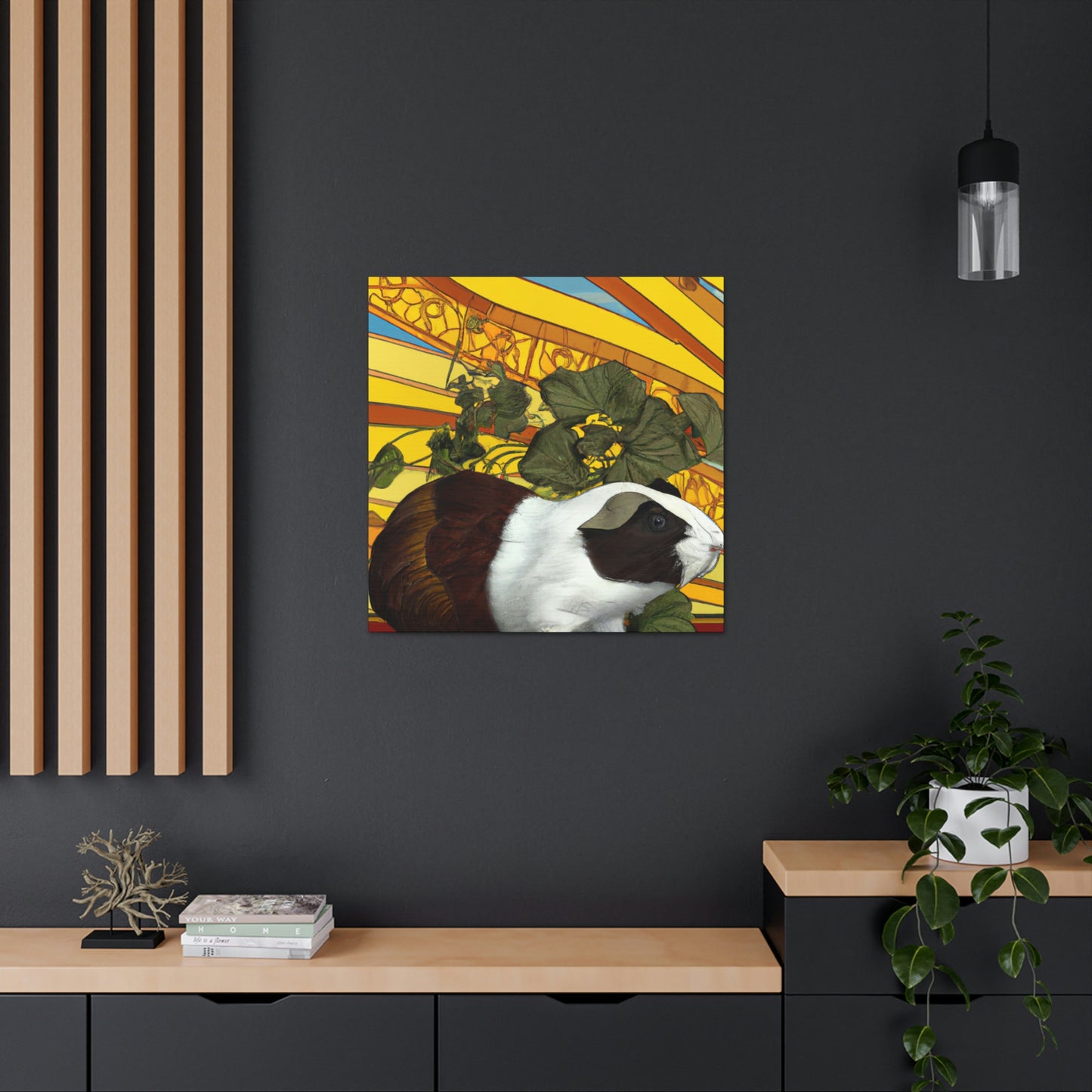 Guinea Pig Grandeur - Canvas