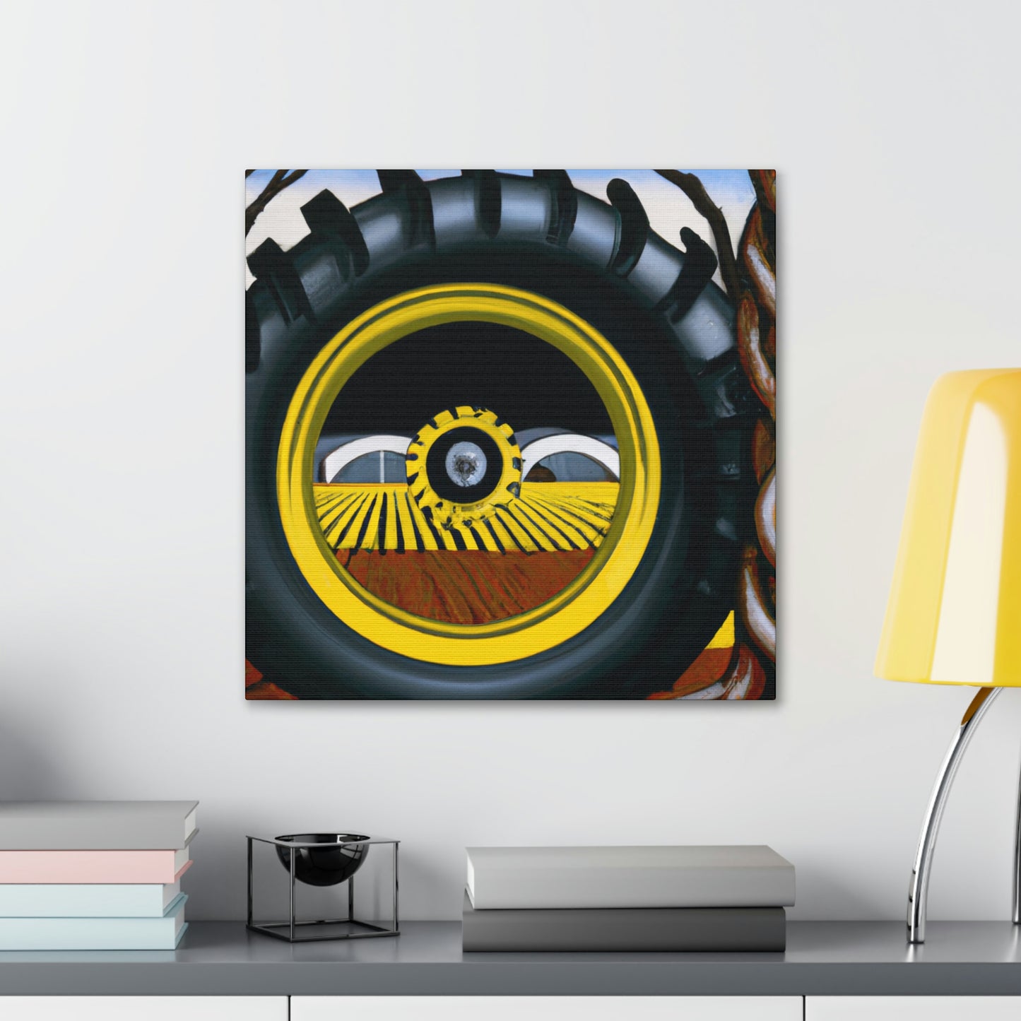 Tire in Transition Period - Canvas