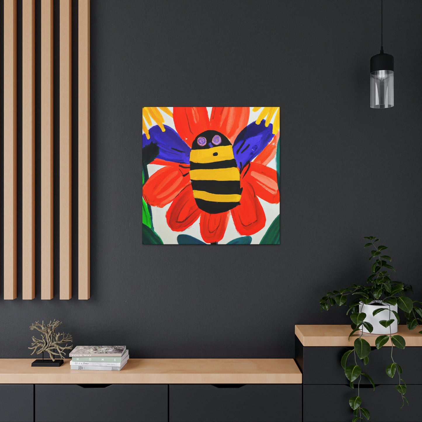 Bumblebee's Dream Flight - Canvas