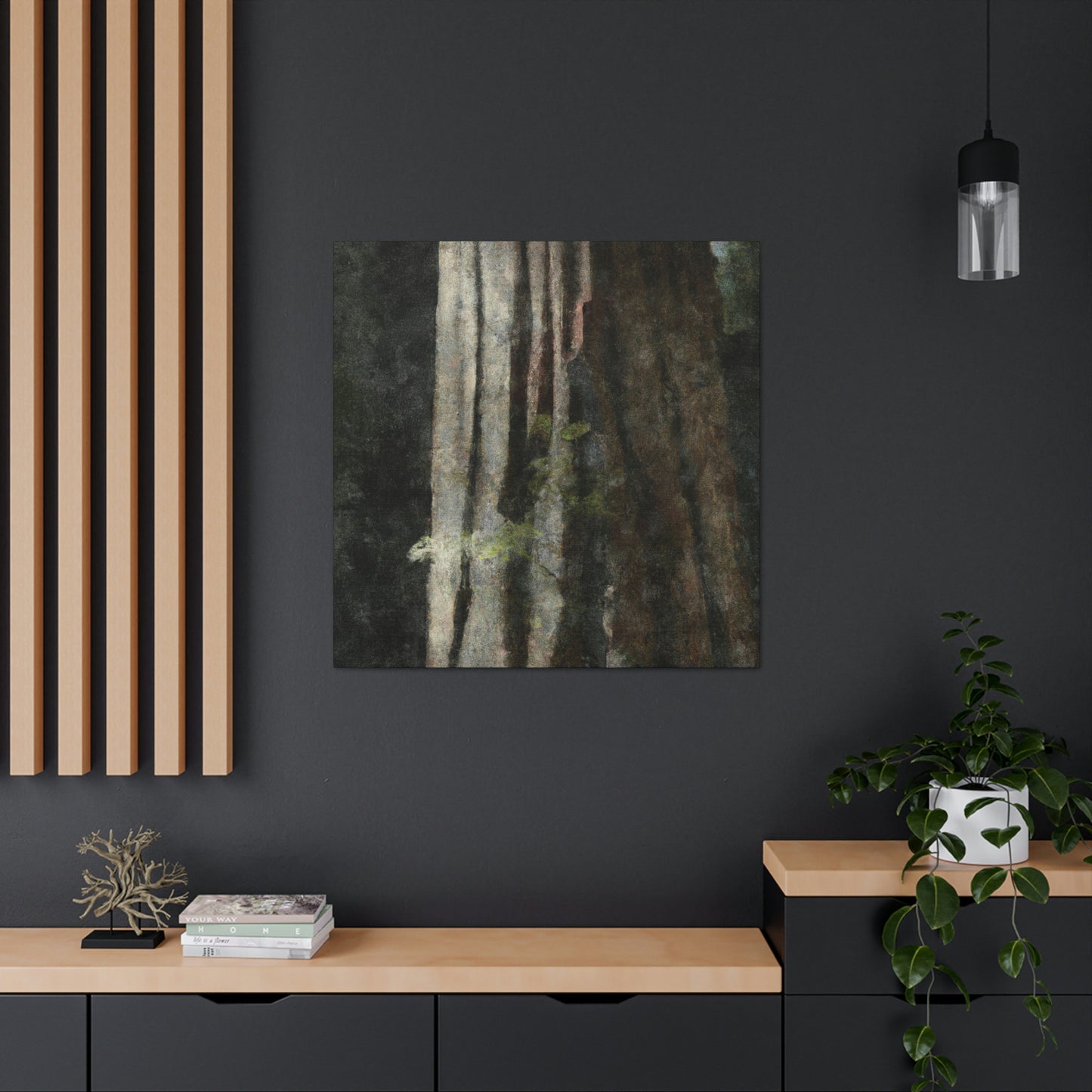 Redwood in Reflection - Canvas