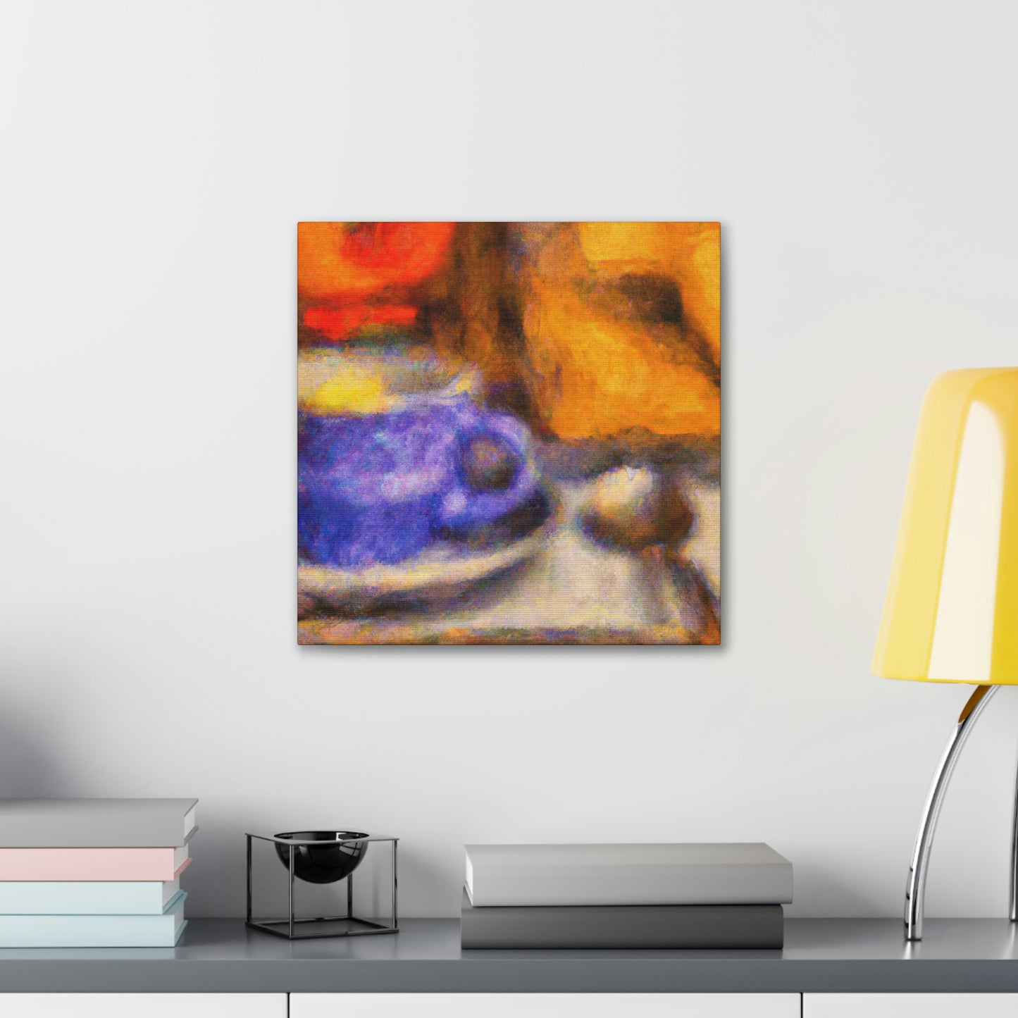 Coffee Cup Fauvism - Canvas