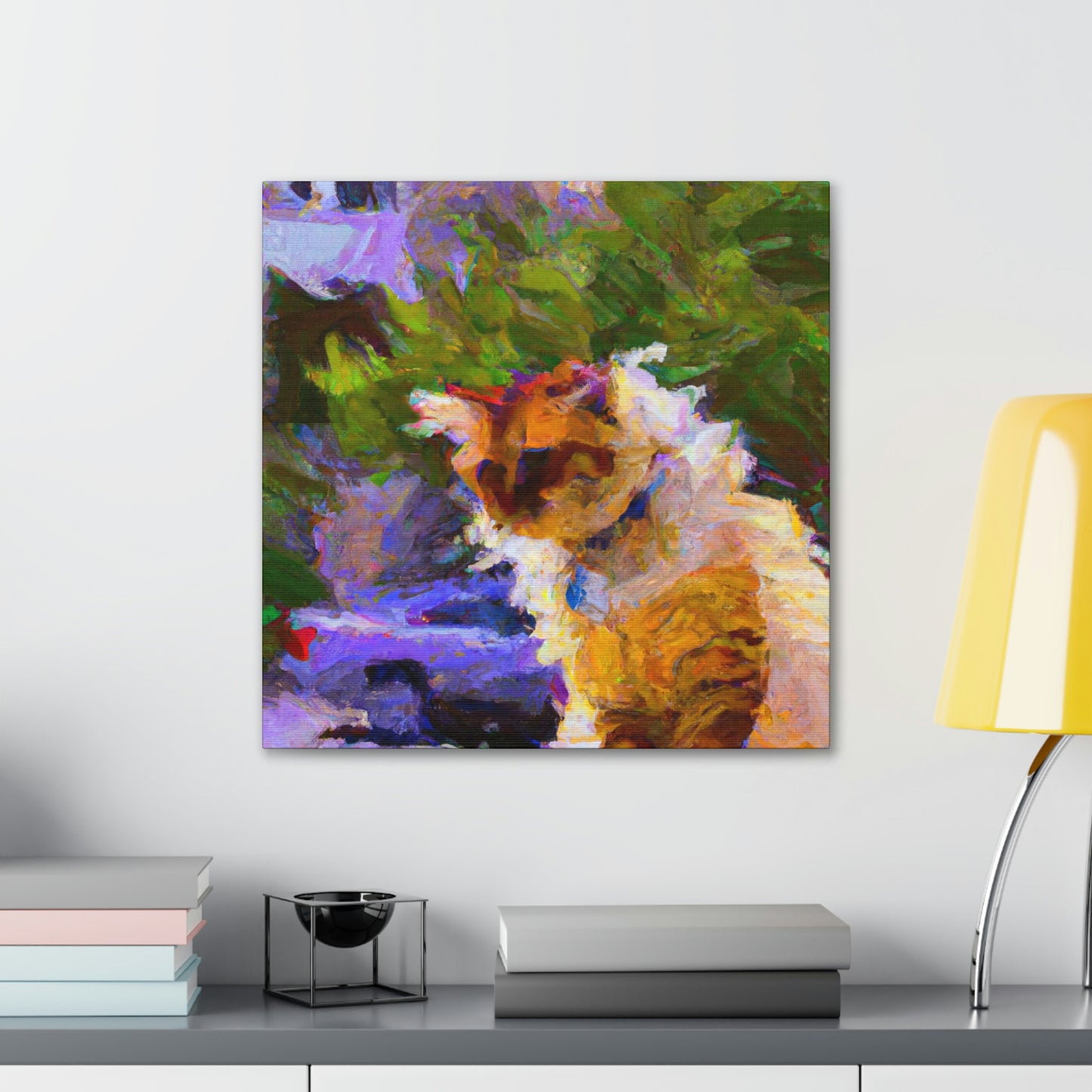 "Cats in Impressionism" - Canvas