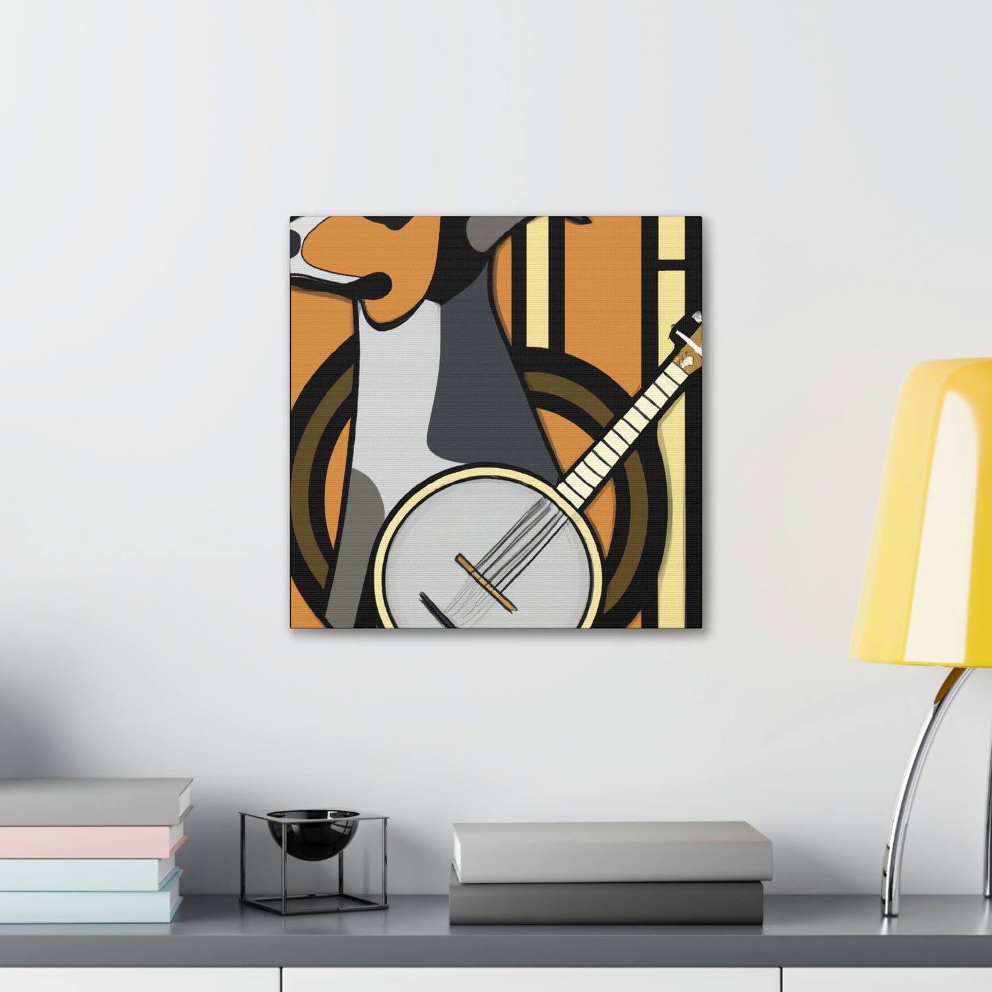 "Banjo of Swingtime" - Canvas