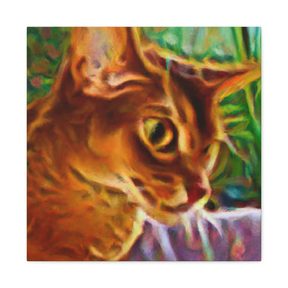 "Abyssinian Colorful Dreams" - Canvas