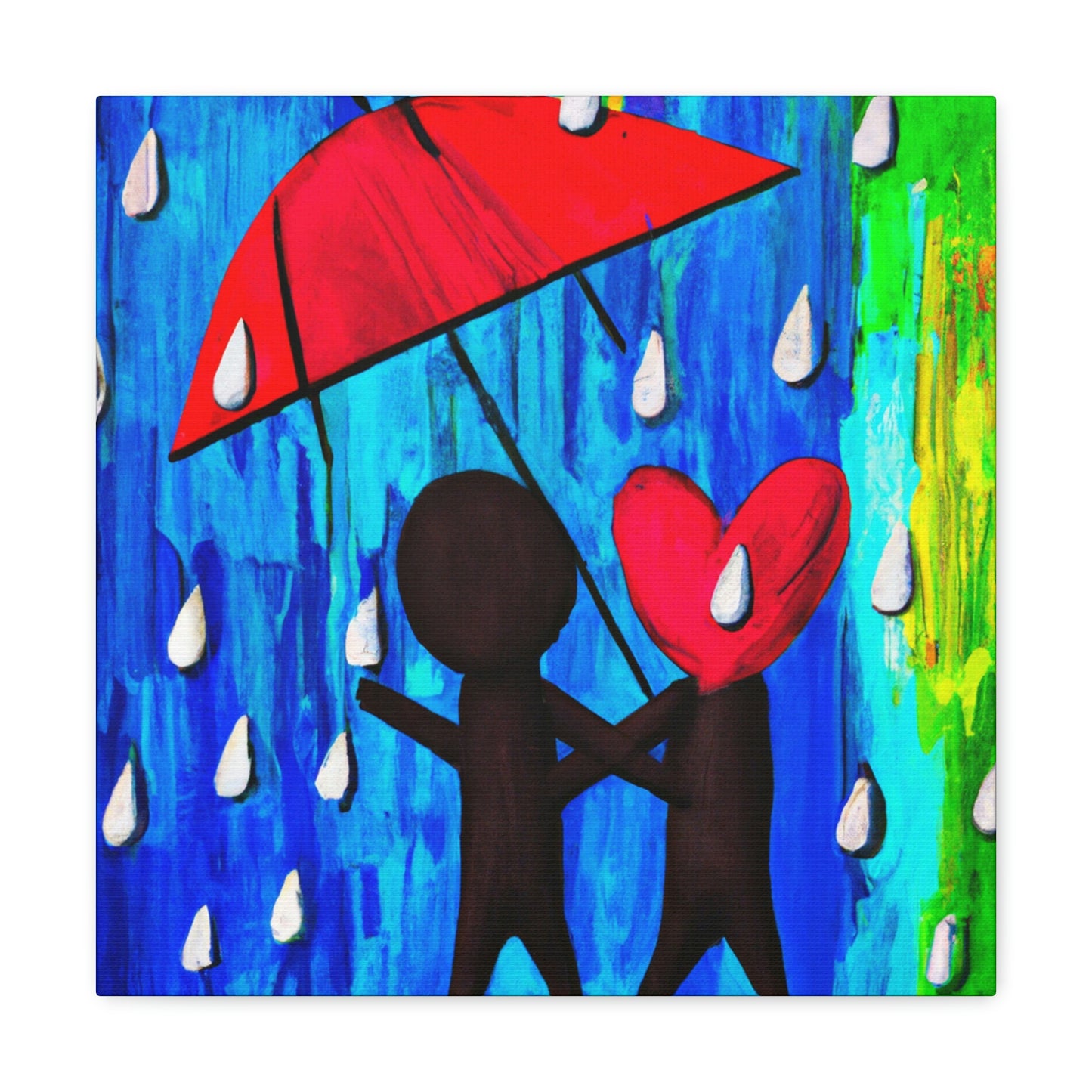 Love in the Rain - Canvas