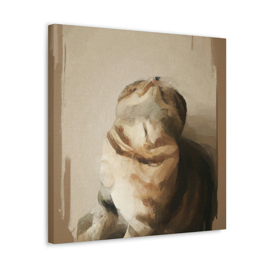 Feline Minimalism Joy - Canvas