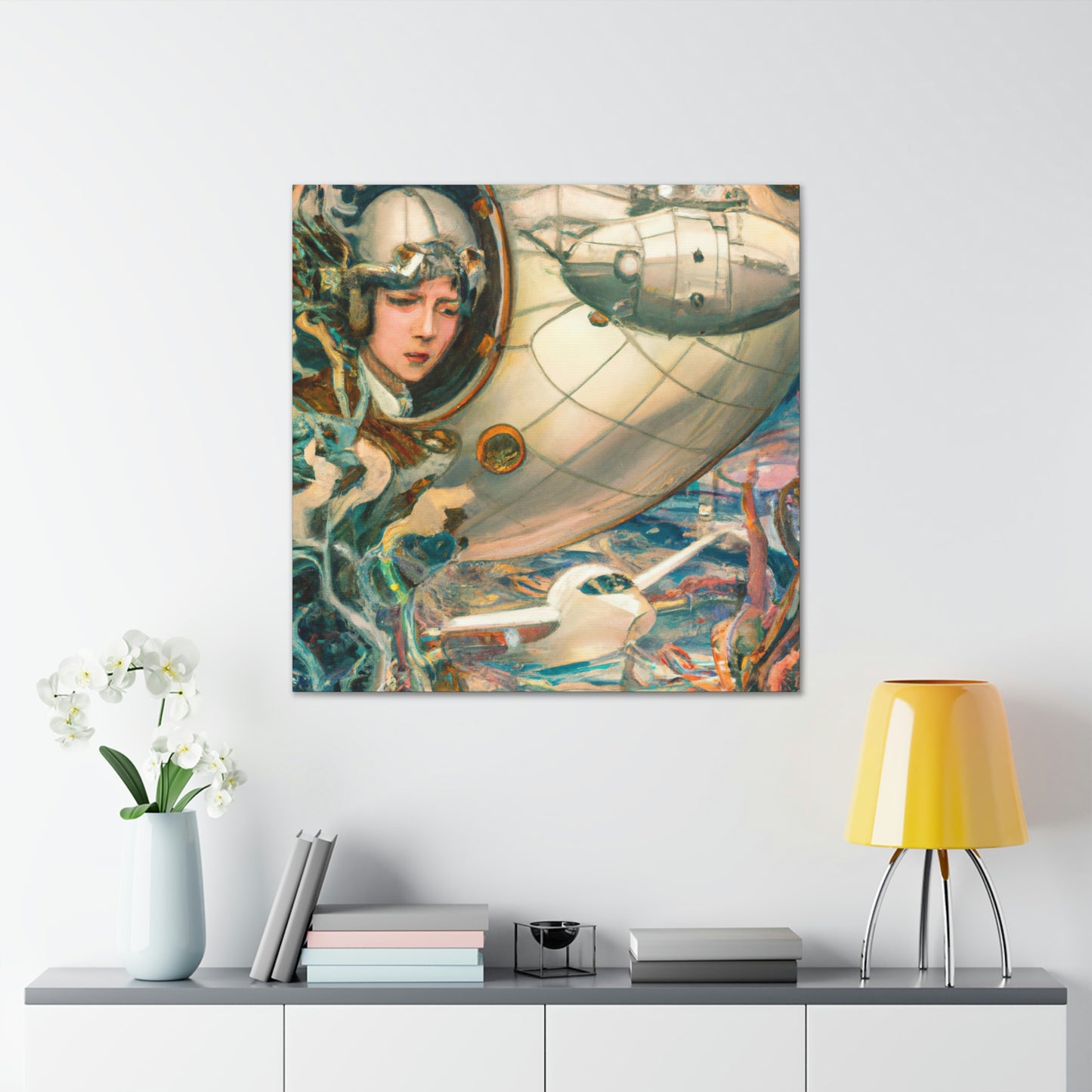 "Seabee: Surreal Wonder" - Canvas