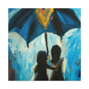 Love Under Rainy Skies - Canvas