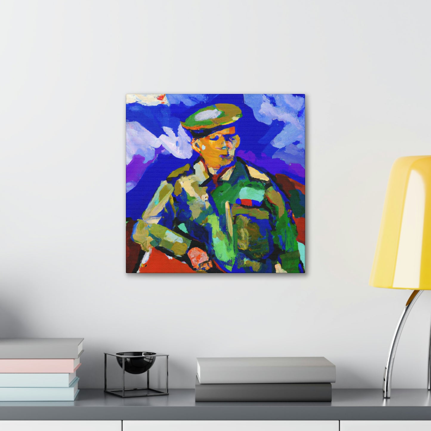 "Forward Observer Fauvism" - Canvas