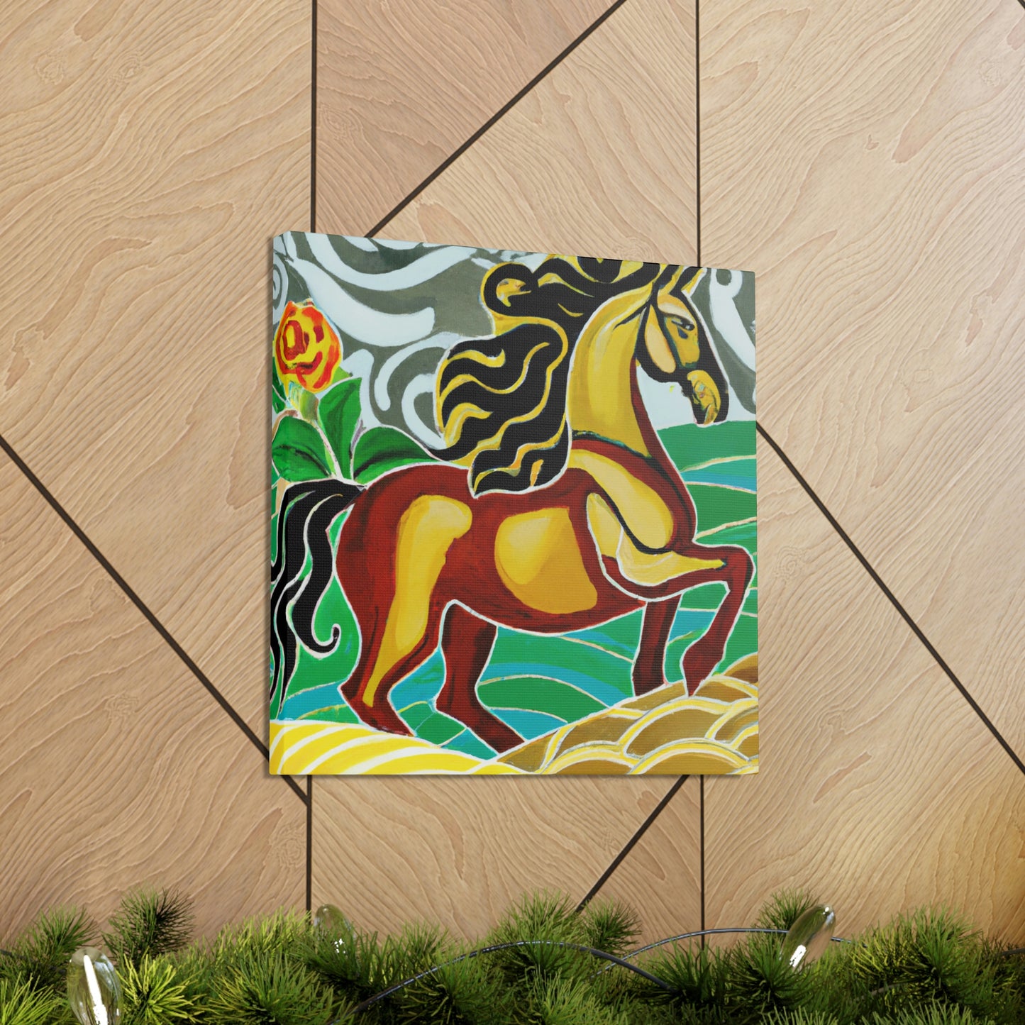 "Chasing The Wild Horse" - Canvas