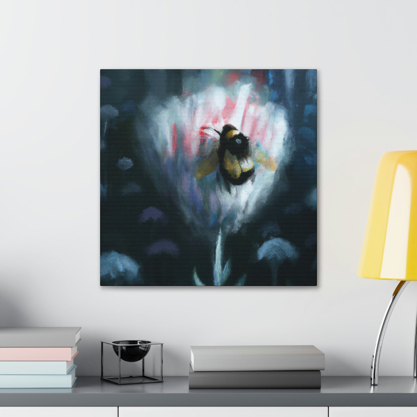 Bumblebee's Colorful Dance - Canvas